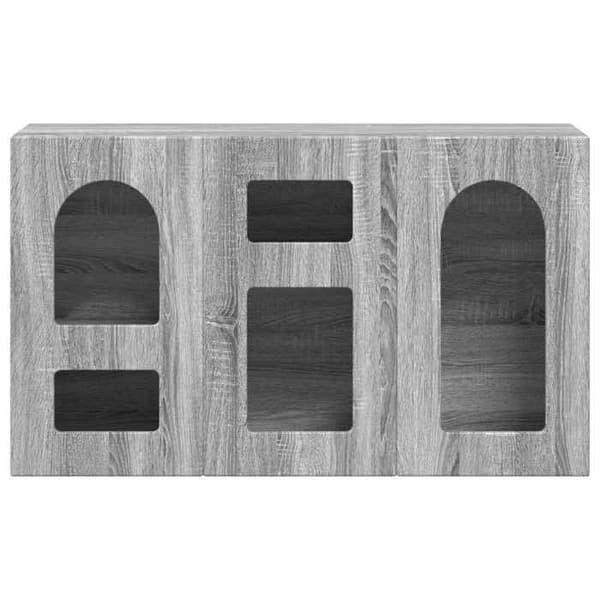 Buffet - EKSKLUSIVT HUS - ELST - Grå Sonoma - Ingeniørtræ - 100x35x59 cm Gris Sonoma