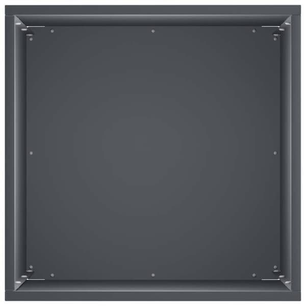 Maison Exclusive - Trädgårdskrukor Anthracite 30 x 30 x 40 cm