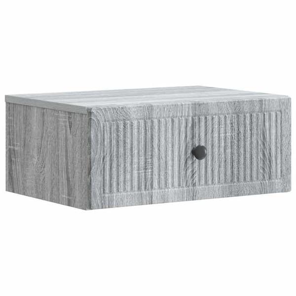 Maison Exclusive - Sonoma grå natbord 49 x 34,5 x 20 cm