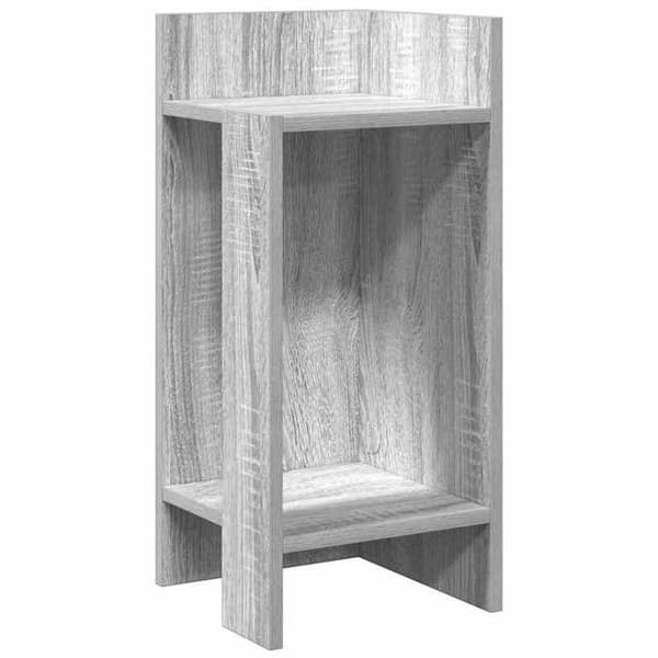Maison Exclusive - 2 stk. sideborde med sonoma grå hylde 25,5x27x60 cm