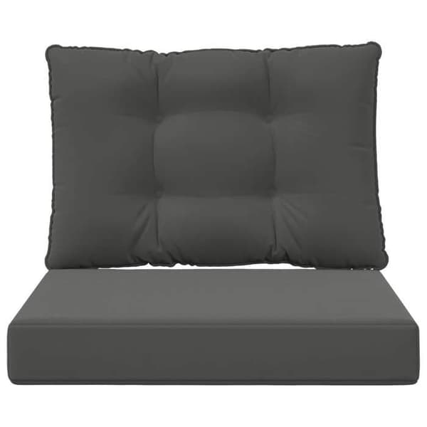 Maison Exclusive - Udendørs sofa pude Polyester Antracit 60 x 50,5 cm antracit
