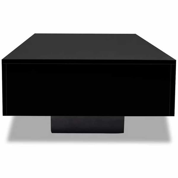 Maison Exclusive - Sort blank sofabord Skinande svart