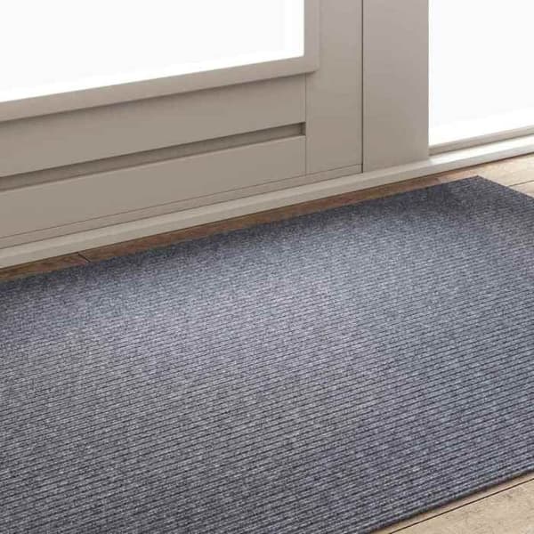 Maison Exclusive - Lys grå gang tæppe 100 x 150 cm stof