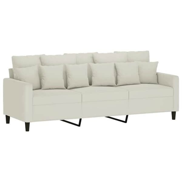 Maison Exclusive - Sæt af 4 sofaer med puder i cremevelour