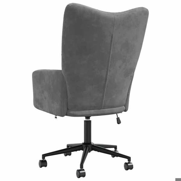 Maison Exclusive - Mørkegrå Velour Relax stol