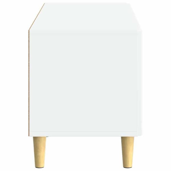Maison Exclusive - TV Møbel Hvid Ingeniørtræ Vit