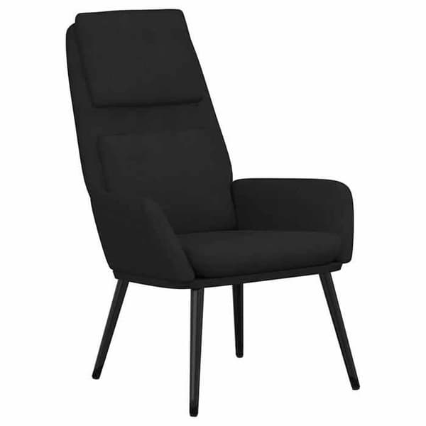Maison Exclusive - Avkopplingsstol Svart Tyg