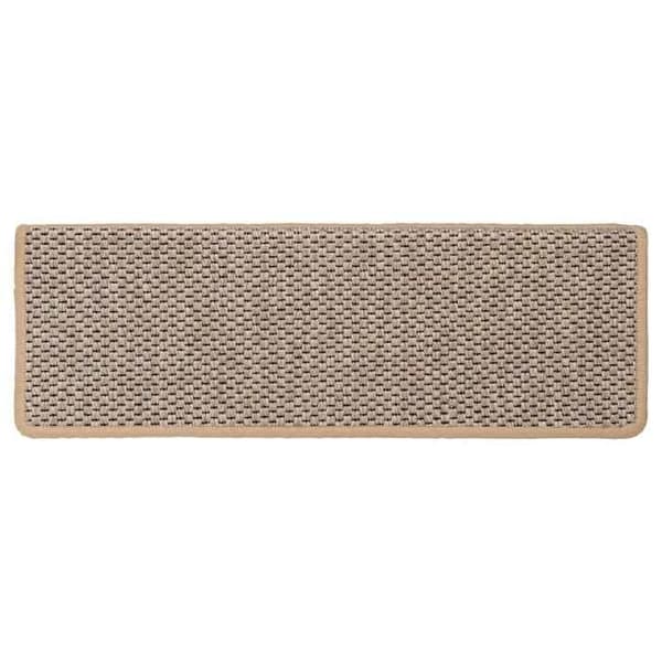 Maison Exclusive - Selvklæbende trappetæpper 15 stk 65x21x4 cm Lys beige