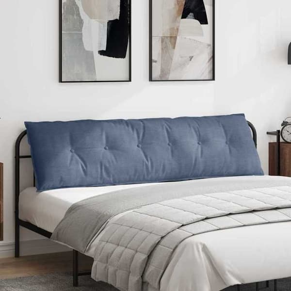 Maison Exclusive - Rygpude Blå 180 x 50 cm Velourstof