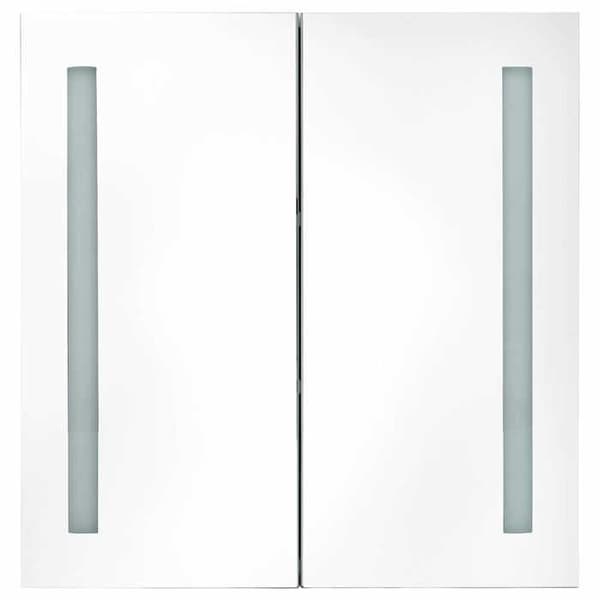 Maison Exclusive - LED-peilikaappi harmaa 62x14x60 cm
