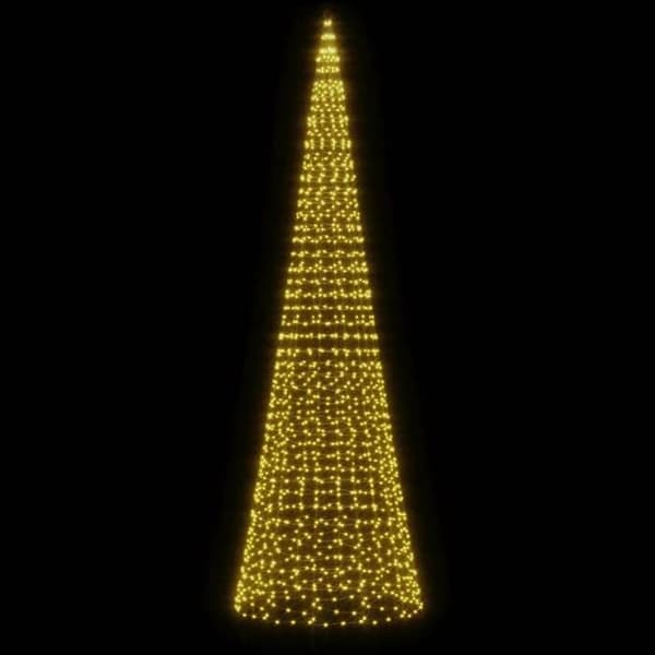 Maison Exclusive - LED-julgran 1534 LED vit 500 cm