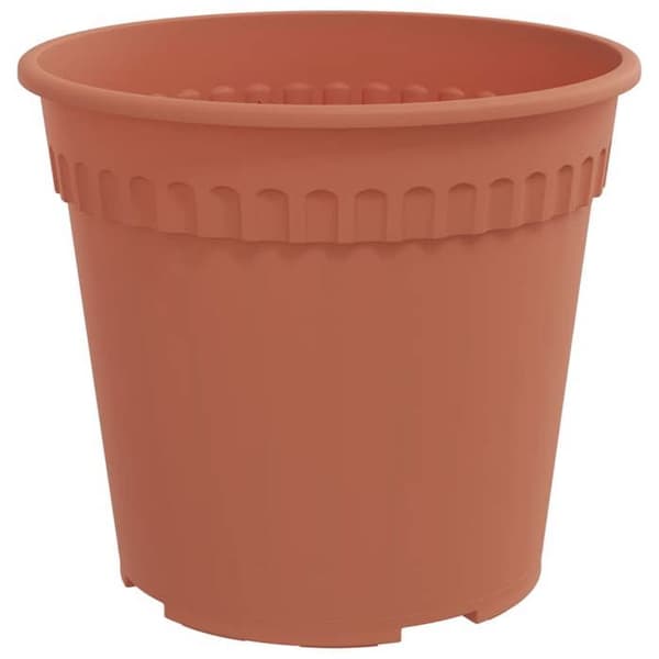 Maison Exclusive - Blomkrukor 24 st Röd tegel Plast
