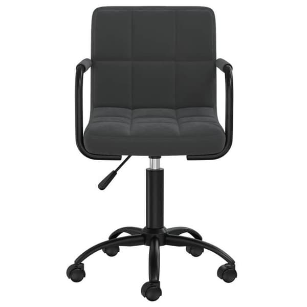 Maison Exclusive - Snurrande matstolar set om 4 svart sammet