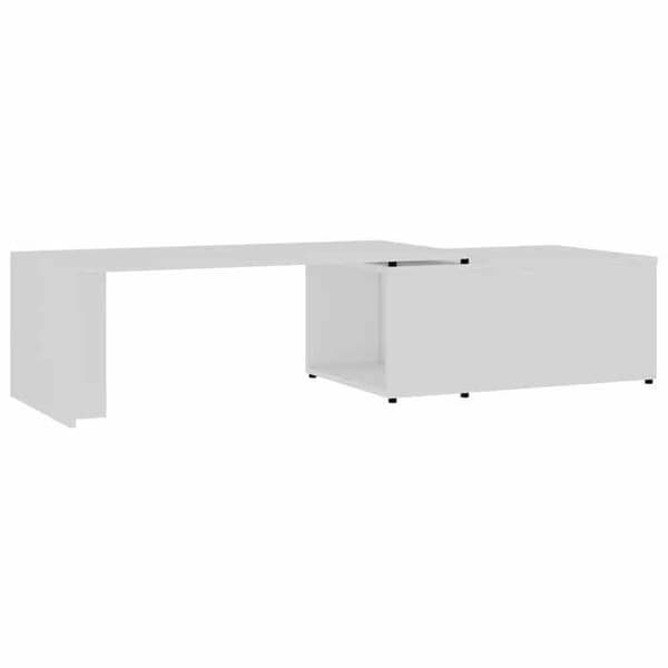Bord - EKSKLUSIV HUS - 150 x 50 x 35 cm - Hvid - Ingeniørtræ - Rektangulær Vit