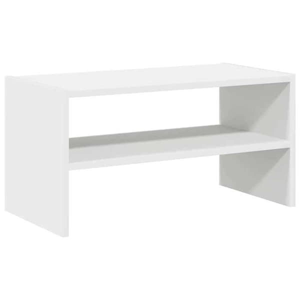 Maison Exclusive - Stapelbar skohylla vit 60x30x30,5 cm Vit