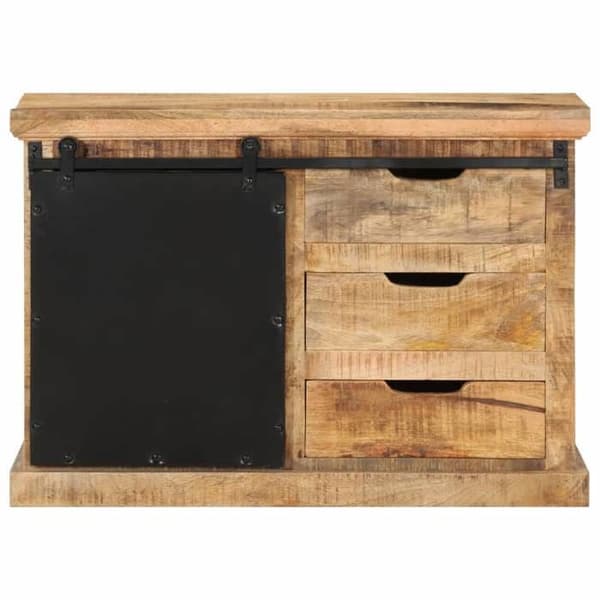 Maison Exclusive - Buffé 80x30x55 cm av massivt rått mangoträ