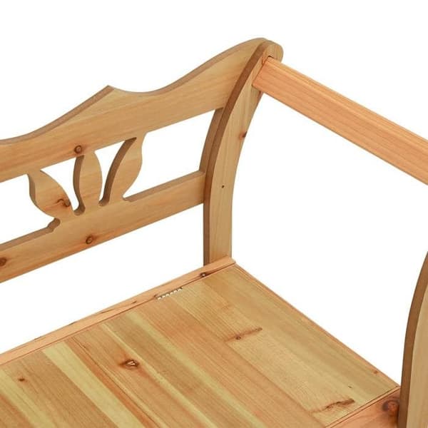 Maison Exclusive - Bænk 107x45x75,5 cm Solid fyrretræ