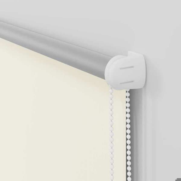 Maison Exclusive - Rullgardin i off-white 55x130cm tygbredd Äggskal