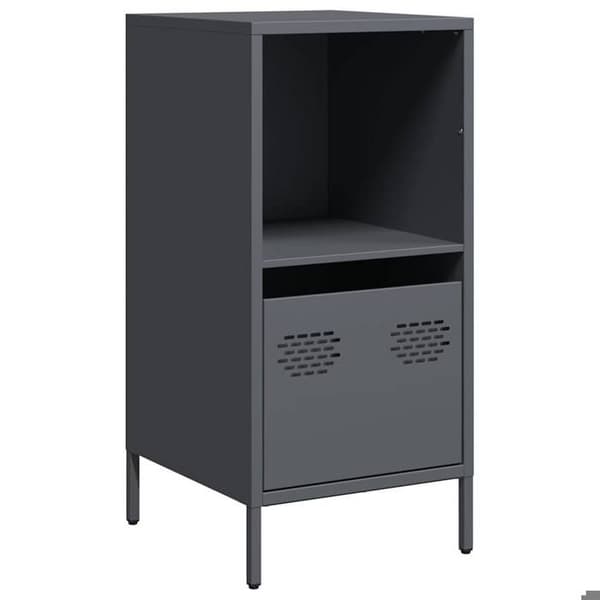 Maison Exclusive - Anthracite buffet 35x39x73,5 cm kylmävalssattua terästä