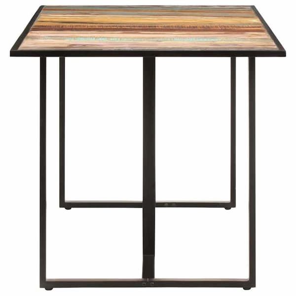 Maison Exclusive - Matbord 160 cm Massivt återvunnet trä