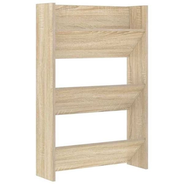 Vægskoskabe - EKSKLUSIV HUS - 60x18x90 cm - Eg - Spånplade - 3 hylder Ek