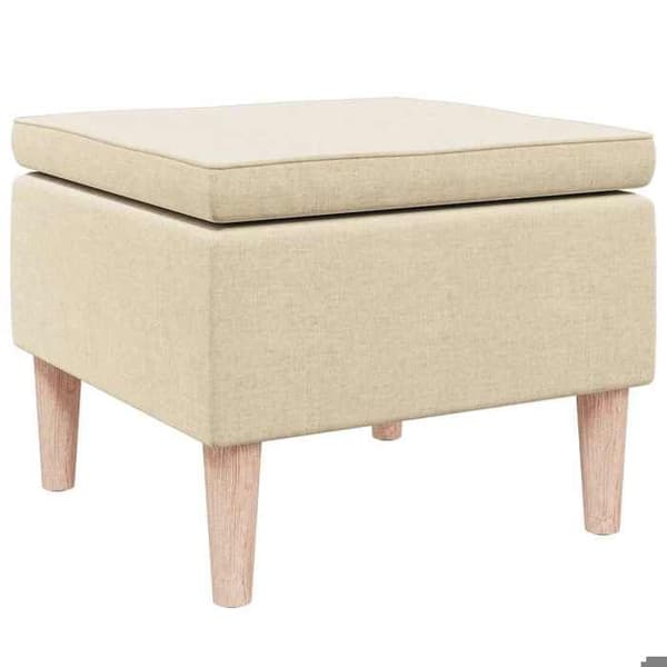 Maison Exclusive - Puu-jalat Kermaväri Tuoli