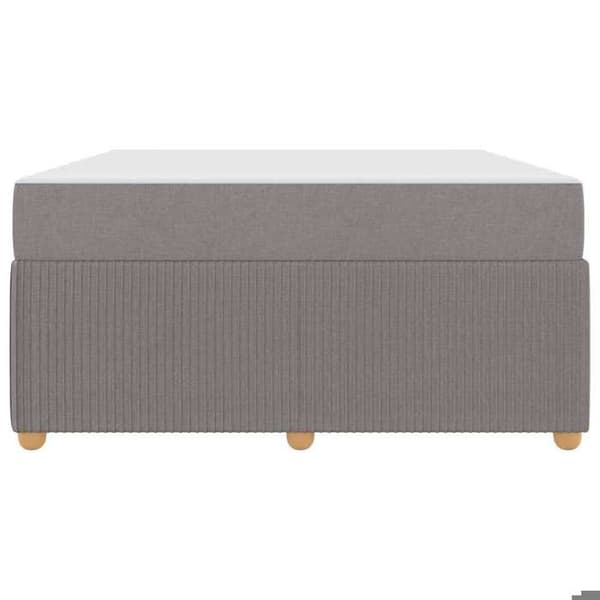 Maison Exclusive - Sengestel Taupe 160 x 200 cm stof Mol
