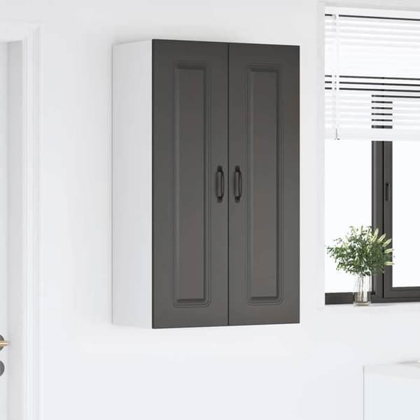 Maison Exclusive - Kalmar Sort opvaskemaskinepanel 60 x 31 x 100 cm Svart