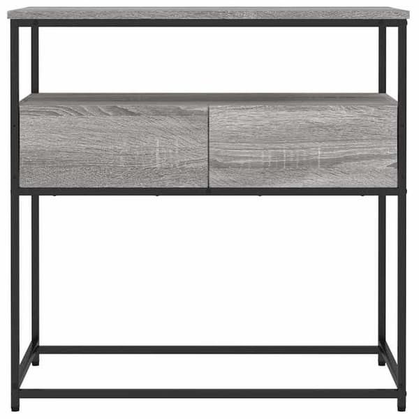 Maison Exclusive - Konsolbord sonoma grå 75x40x75 cm ingenjörsträ