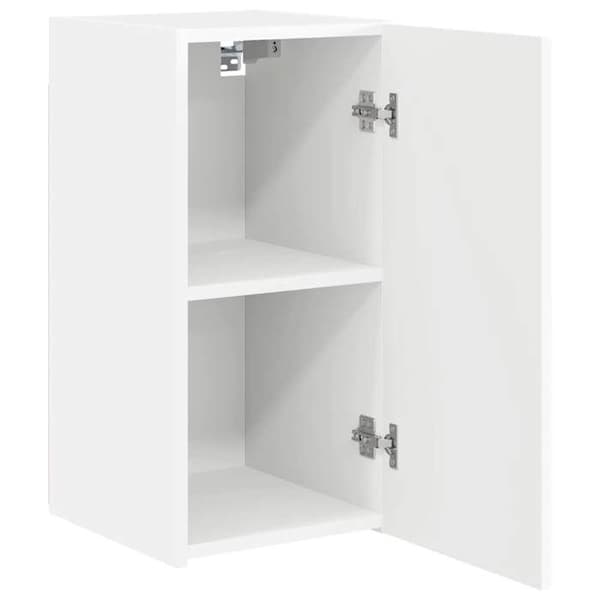 Maison Exclusive - Väggmonterad TV-möbel 30 x 31 x 60 cm Vit Ingenjörsträ