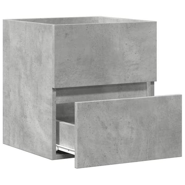 Maison Exclusive - Vaskeskab Grå beton 41x38,5x45 cm Ingeniørtræ