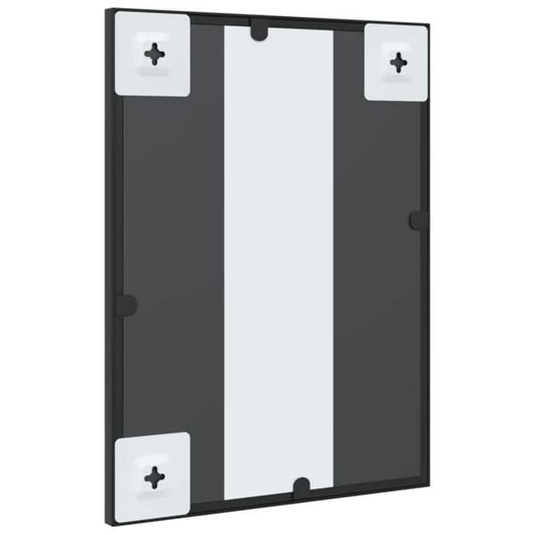 Maison Exclusive - Svart väggspegel 30x40 cm rektangulär järn