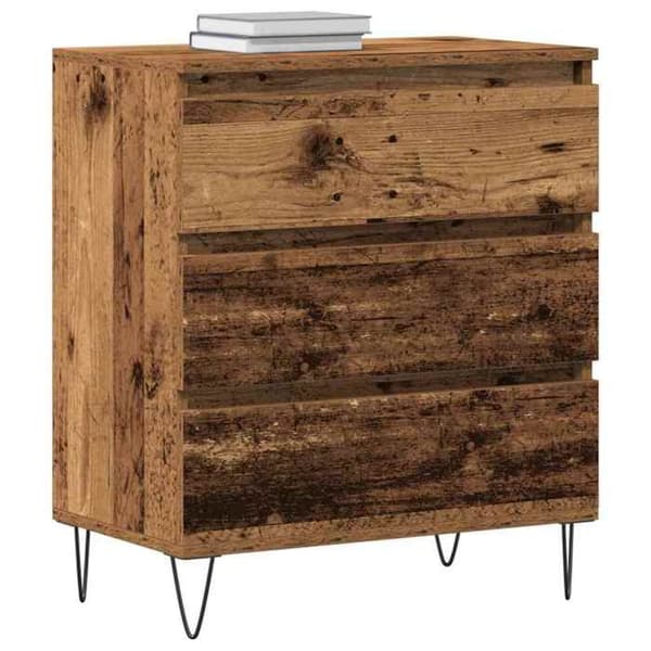 Buffé - EXKLUSIVT HEM - 60 x 35 x 70 cm - Ingenjörsträ - Lådor - Modern design