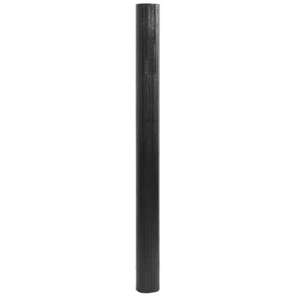 Maison Exclusive - Suorakulmainen harmaa matto 80x100 cm bambusta