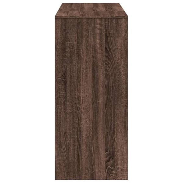 Barbord - EXKLUSIVT HEM - Mörk ek - Ingenjörsträ - 4 fack - Väggmontering