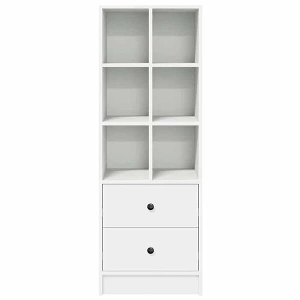 Buffé hög - EXKLUSIVT HUS - 45,5 x 34 x 127 cm - Vit - Ingenjörsträ - Modern design Vit