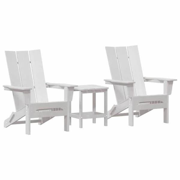 Maison Exclusive - Have stol 3 stk Hvid Polyethylen Vit