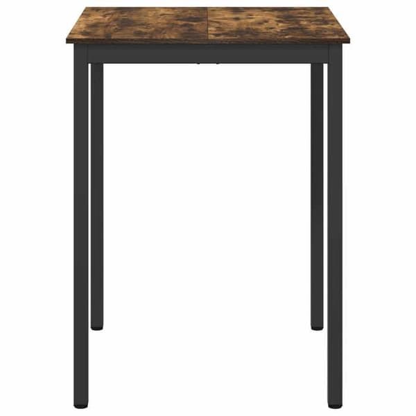 Matbord - EXKLUSIV HEM - Rektangulär 80 cm - Ingenjörsträ - Metallben - Grå