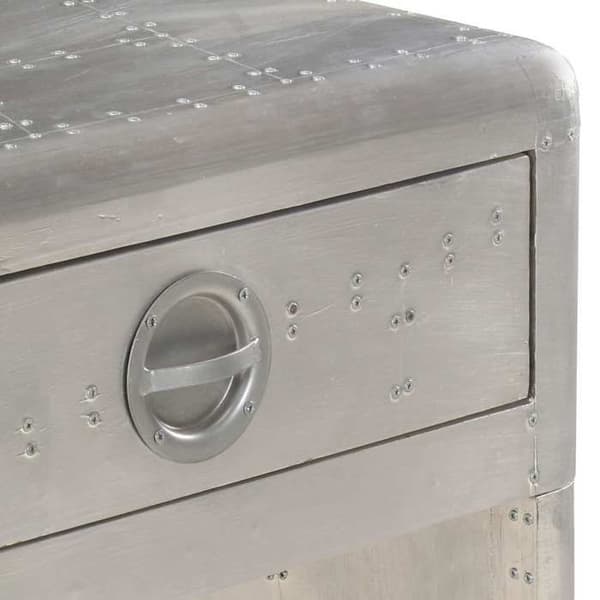 Maison Exclusive - Buffé i flygplansstil 110x35x75 cm Metall