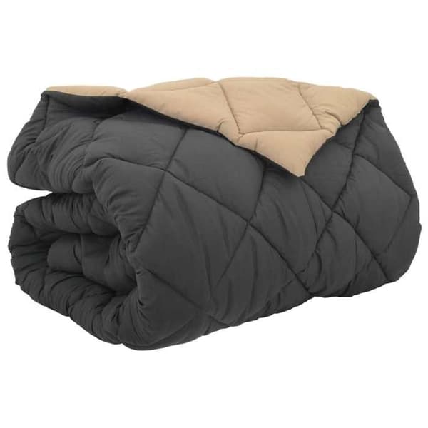 Vinterdyne - EKSKLUSIV HUS - 220 x 260 cm - 450 g/m² - Mikrofiber 100% polyester - Grå