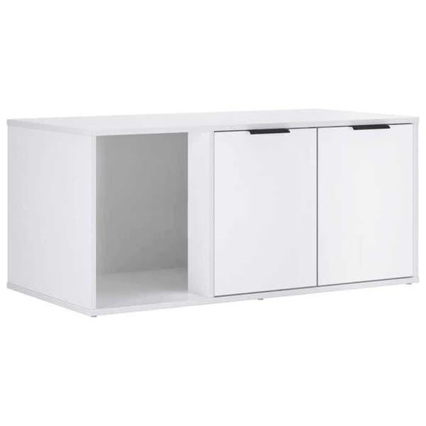 Maison Exclusive - Möbel för kattlåda Vit 100 x 49 x 45 cm Vit