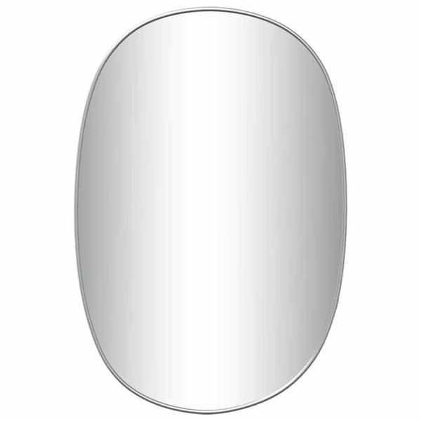 Maison Exclusive - Hopeinen seinäpeili 50x35 cm Silver