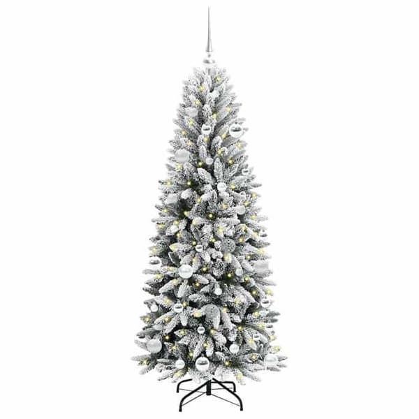 Maison Exclusive - Kunstigt Hvidt Juletræ 150 cm Vit
