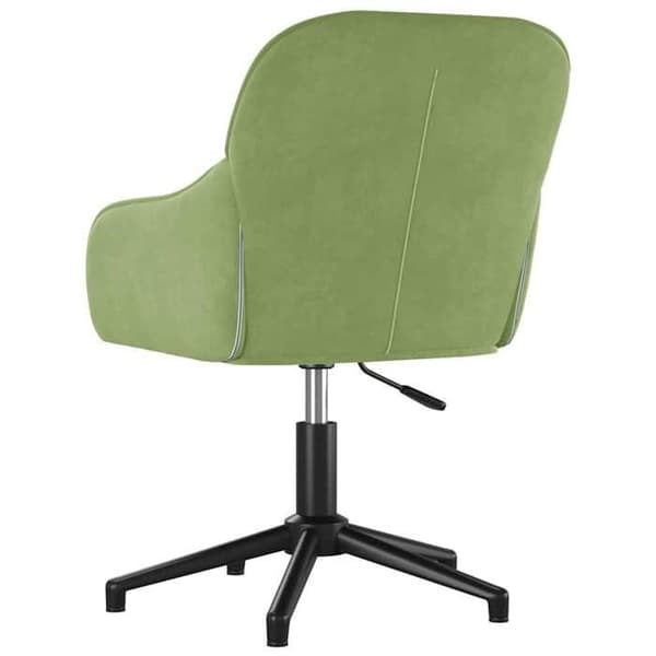 Maison Exclusive - Snurrande matstolar set om 2 Ljusgrön Sammet