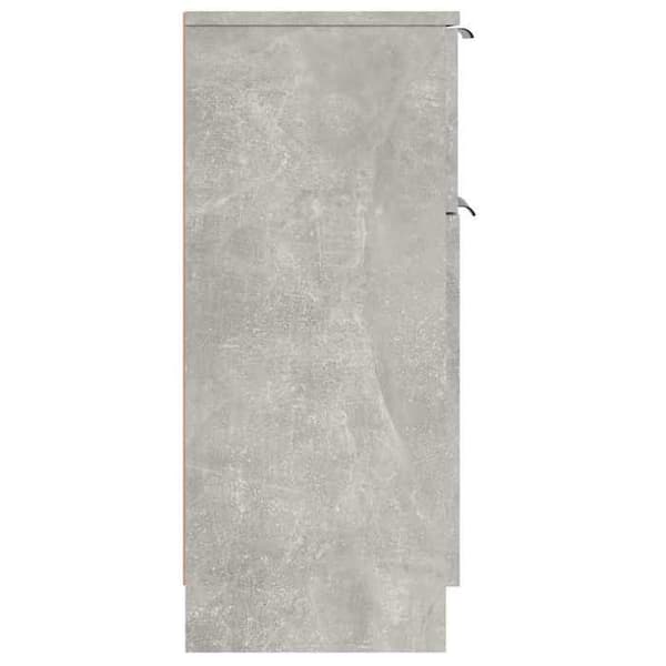 Maison Exclusive - Buffé Grå betong 30x30x70 cm Ingenjörsträ