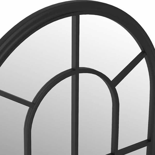 Maison Exclusive - Sort Spejl 60x45 cm Jern til indendørs brug