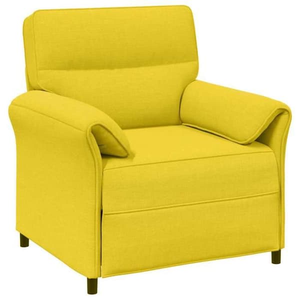 Maison Exclusive - Sæt af 2 sofaer Lys gul Stof