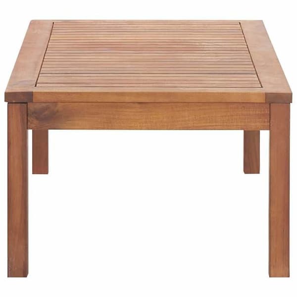 Maison Exclusive - Havegruppe 4 stk med puder i solid akacietræ