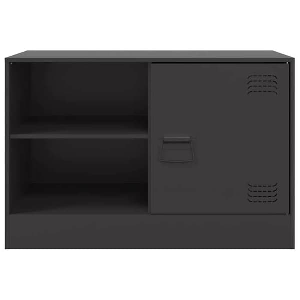 Maison Exclusive - TV-møbler 2 stk sort 67x39x44 cm stål Svart