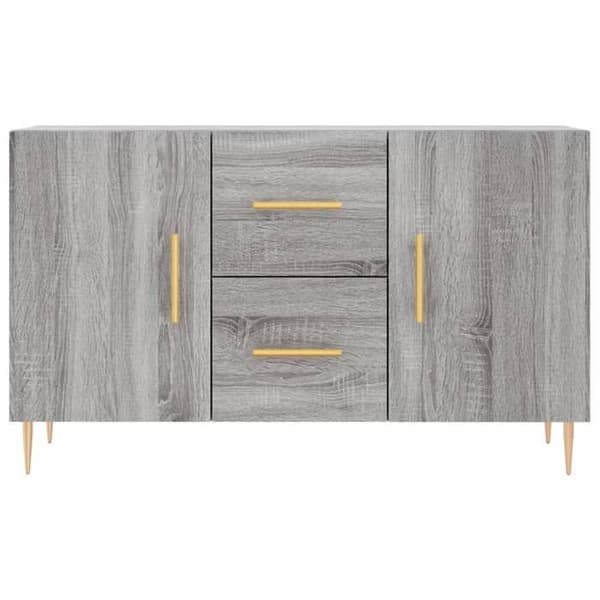 Maison Exclusive - Buffé Sonoma grå 100x36x60 cm ingenjörsträ